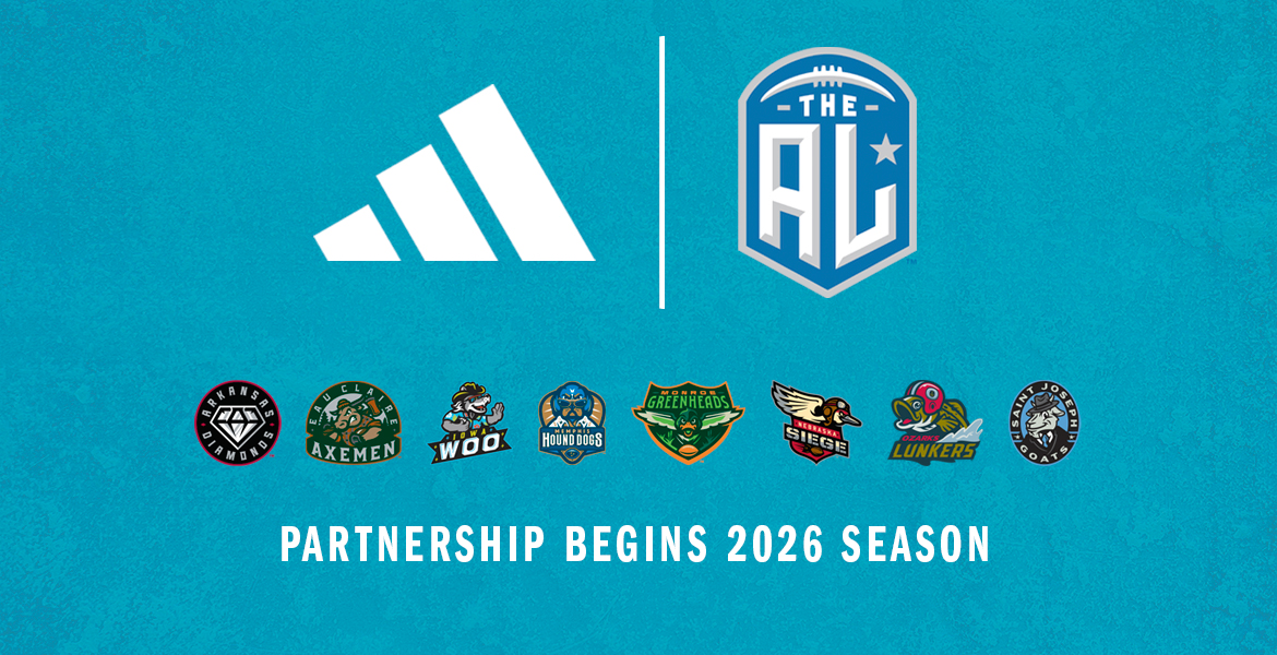 adidas signs The New Arena League as their exclusive uniform and apparel provider starting May 2026.
